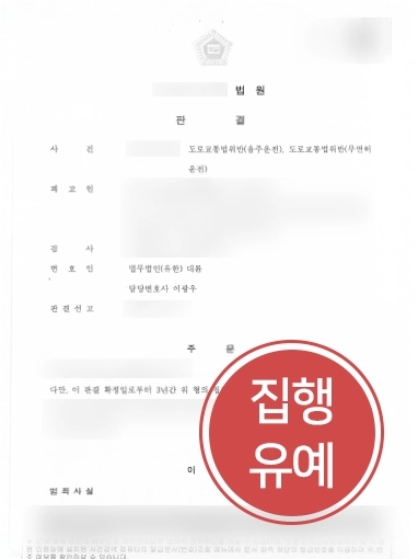 제주음주운전변호사 조력 | 제주음주운전변호사, 음주운전 재범 및 무면허운전 의뢰인 실형 방어